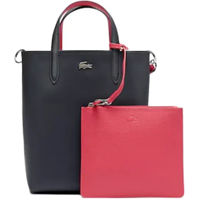 Sacs à main Lacoste Cabas Vertical Anna Femme Noir Taille unique - Publicité Sacs à main Lacoste Cabas Vertical Anna Femme Noir Taille unique - Publicité