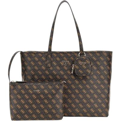 Sacs à main Guess shopper Femme Marron Taille unique - Publicité Sacs à main Guess shopper Femme Marron Taille unique - Publicité