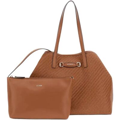 Sacs à main Guess shopper Woven Femme Marron Taille unique - Publicité Sacs à main Guess shopper Woven Femme Marron Taille unique - Publicité