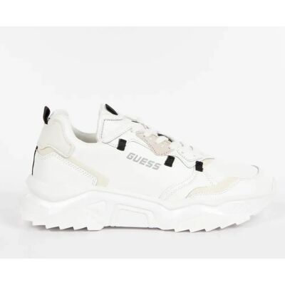 Basket Guess Authentique Homme Blanc 45 - Publicité Basket Guess Authentique Homme Blanc 45 - Publicité