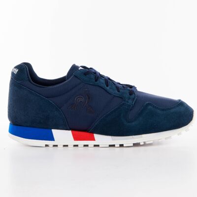 Basket Le Coq Sportif Tricolore Homme Bleu 44 - Publicité Basket Le Coq Sportif Tricolore Homme Bleu 44 - Publicité