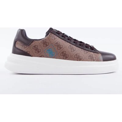 Basket Guess Elba 4G Homme Marron 45 - Publicité Basket Guess Elba 4G Homme Marron 45 - Publicité
