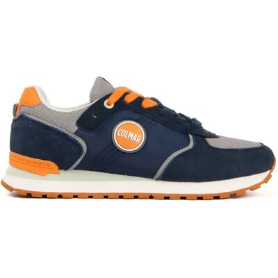 Basket Colmar Originals Travis Homme Bleu 40 - Publicité Basket Colmar Originals Travis Homme Bleu 40 - Publicité