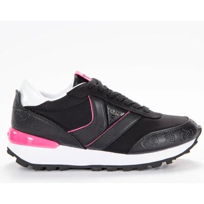 Basket Guess Samsin logo gaufre Femme Noir 38 - Publicité Basket Guess Samsin logo gaufre Femme Noir 38 - Publicité