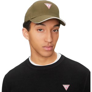Casquette Guess Urban triangle Homme Kaki Taille unique - Publicité Casquette Guess Urban triangle Homme Kaki Taille unique - Publicité