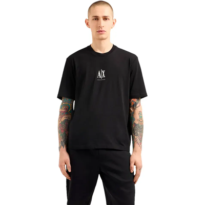 Giorgio Armani T shirt Armani Exchange Milano Homme Noir S - Publicité Giorgio Armani T shirt Armani Exchange Milano Homme Noir S - Publicité