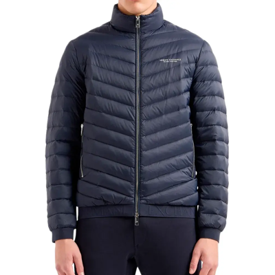 Giorgio Armani Doudoune Armani Exchange Milano Homme Bleu XXL - Publicité Giorgio Armani Doudoune Armani Exchange Milano Homme Bleu XXL - Publicité
