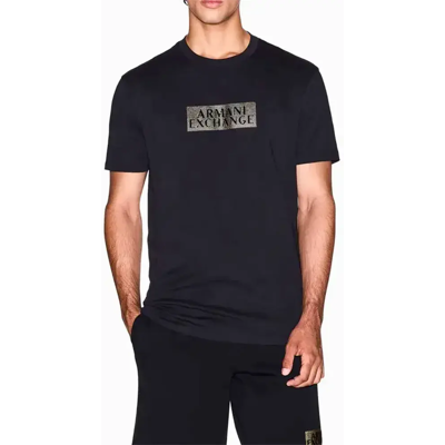 Giorgio Armani T shirt Armani Exchange Signature Homme Noir L - Publicité Giorgio Armani T shirt Armani Exchange Signature Homme Noir L - Publicité