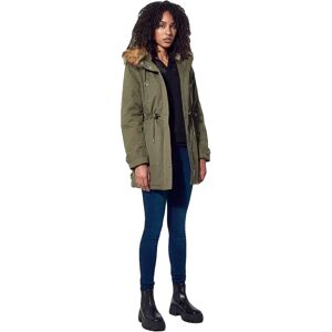 Manteau Kaporal Fleur Femme Kaki Kaki S Synthétique - Publicité