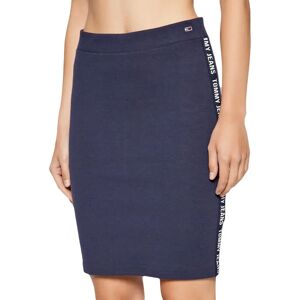 Jupe Tommy Jeans Style crayon bodycon Femme Bleu S - Publicité Jupe Tommy Jeans Style crayon bodycon Femme Bleu S - Publicité