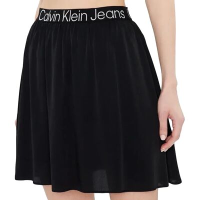 Jupe Calvin Klein Floral unlimited logo Femme Noir S - Publicité Jupe Calvin Klein Floral unlimited logo Femme Noir S - Publicité