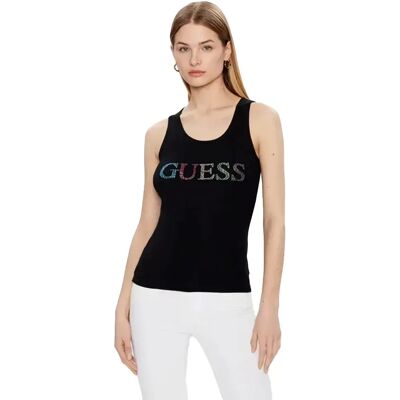 Débardeur Guess Logo multi color Femme Noir XS - Publicité Débardeur Guess Logo multi color Femme Noir XS - Publicité