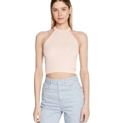 Débardeur Guess Logo classic Femme Rose XS - Publicité Débardeur Guess Logo classic Femme Rose XS - Publicité