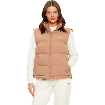 Doudoune sans manche Guess GJ Regular Femme Beige L - Publicité Doudoune sans manche Guess GJ Regular Femme Beige L - Publicité