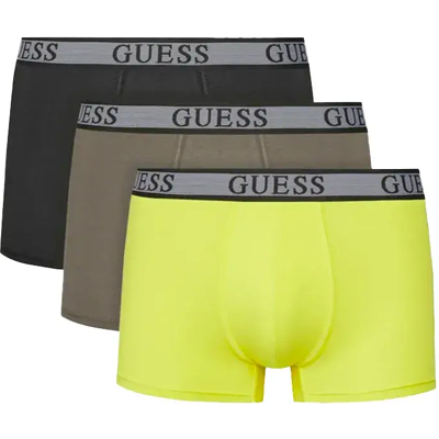 Boxer Guess Pack x3 classic Homme Noir XL - Publicité Boxer Guess Pack x3 classic Homme Noir XL - Publicité