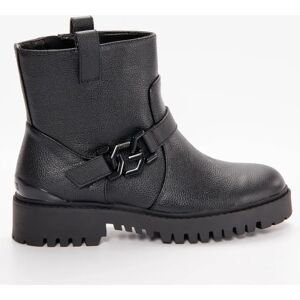 Boots Guess Classic logo metal Femme Noir 39 - Publicité Boots Guess Classic logo metal Femme Noir 39 - Publicité