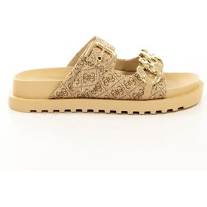 Claquette Guess Fatema logo 4G Femme Marron 35 - Publicité Claquette Guess Fatema logo 4G Femme Marron 35 - Publicité
