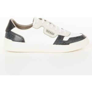 Basket Guess Essentials Homme Blanc 41 - Publicité Basket Guess Essentials Homme Blanc 41 - Publicité