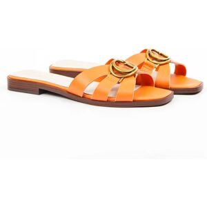 Claquette Guess Symo Femme Orange 35 - Publicité Claquette Guess Symo Femme Orange 35 - Publicité