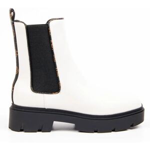 Boots Guess Bisun logo 4G Femme Blanc 40 - Publicité Boots Guess Bisun logo 4G Femme Blanc 40 - Publicité