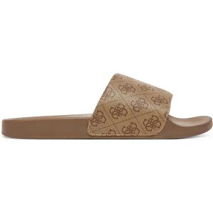 Claquette Guess Signature Homme Beige 40 - Publicité Claquette Guess Signature Homme Beige 40 - Publicité