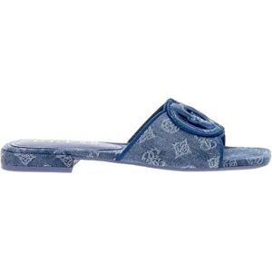 Claquette Guess Signature Femme Bleu 39 - Publicité Claquette Guess Signature Femme Bleu 39 - Publicité