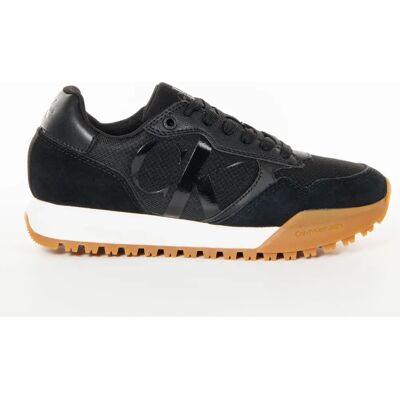 Basket Calvin Klein Toothy Runner Femme Noir 41 - Publicité Basket Calvin Klein Toothy Runner Femme Noir 41 - Publicité