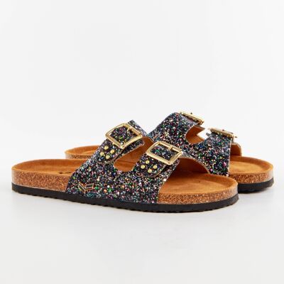 Claquette Kaporal Strass Femme Multicolor 36 - Publicité Claquette Kaporal Strass Femme Multicolor 36 - Publicité