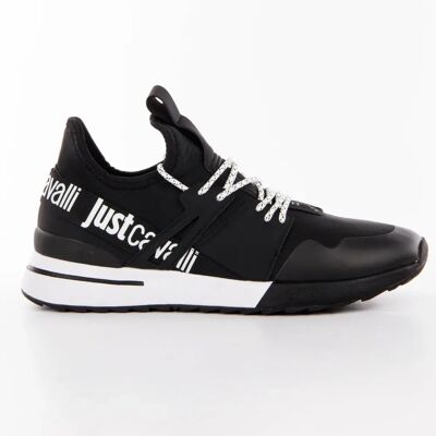 Basket Just Cavalli Roberto Homme Noir 44 - Publicité Basket Just Cavalli Roberto Homme Noir 44 - Publicité