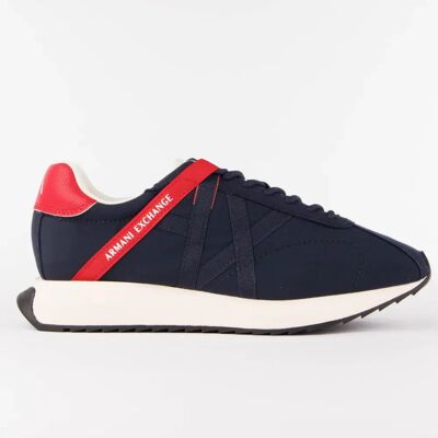 Giorgio Armani Basket Armani Exchange Line H Homme Bleu 44 - Publicité Giorgio Armani Basket Armani Exchange Line H Homme Bleu 44 - Publicité