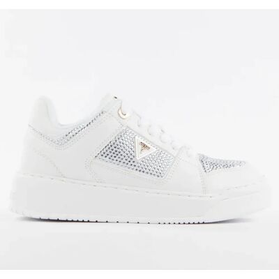 Basket Guess Delove Femme Blanc 38 - Publicité Basket Guess Delove Femme Blanc 38 - Publicité