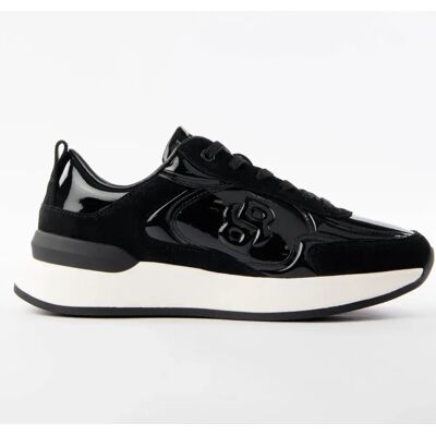 Basket Boss Monogramme Double B Femme Noir 36 - Publicité Basket Boss Monogramme Double B Femme Noir 36 - Publicité
