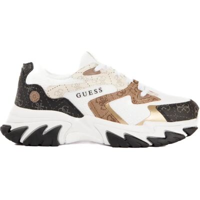 Basket Guess Notiss Femme Blanc 38 - Publicité Basket Guess Notiss Femme Blanc 38 - Publicité