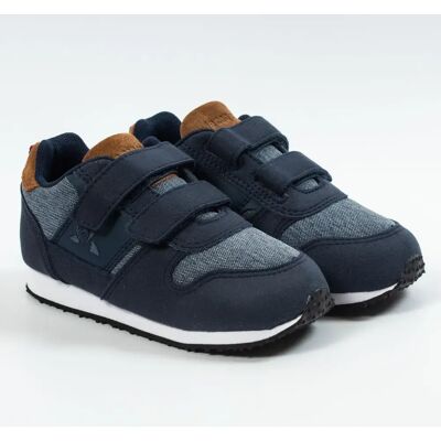 Basket Le Coq Sportif jazy classic inf Garçon Bleu 21 - Publicité Basket Le Coq Sportif jazy classic inf Garçon Bleu 21 - Publicité