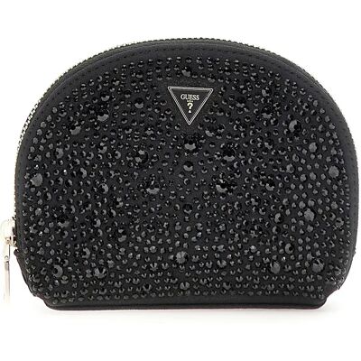 Trousse Guess Dome Pouch S Femme Noir Taille unique - Publicité Trousse Guess Dome Pouch S Femme Noir Taille unique - Publicité