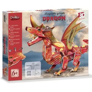 Dragon Maquette de dragon en carton