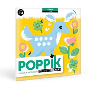 Mes premiers stickers - la forêt - Poppik