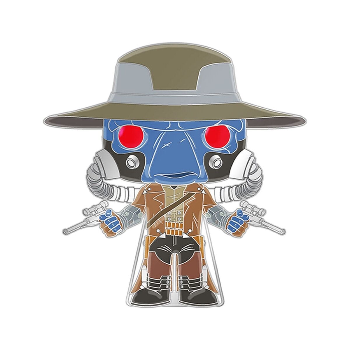 Star Wars Clone Wars - Pin pin's POP! émaillé Cad Bane 10 cm