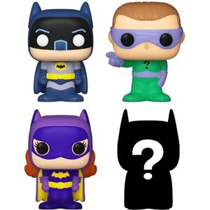 DC Comics - Pack 4 figurines Bitty POP! Batman Adam