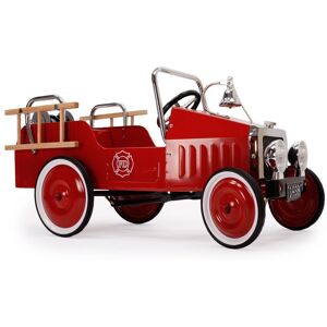 Voiture de pompiers à pédales