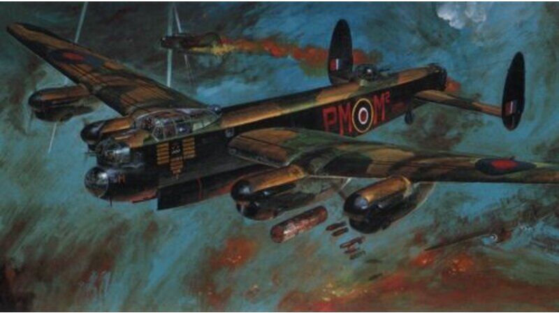 Avro Lancaster B.Mk.I/III. Contient une verrière pré-peinte.