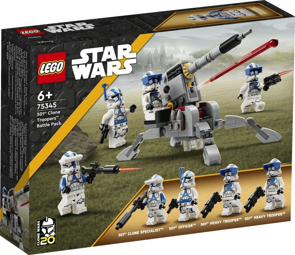 75345 - Pack de combat des Clone Troopers? de la 501ème légion - LEGO® Star Wars?