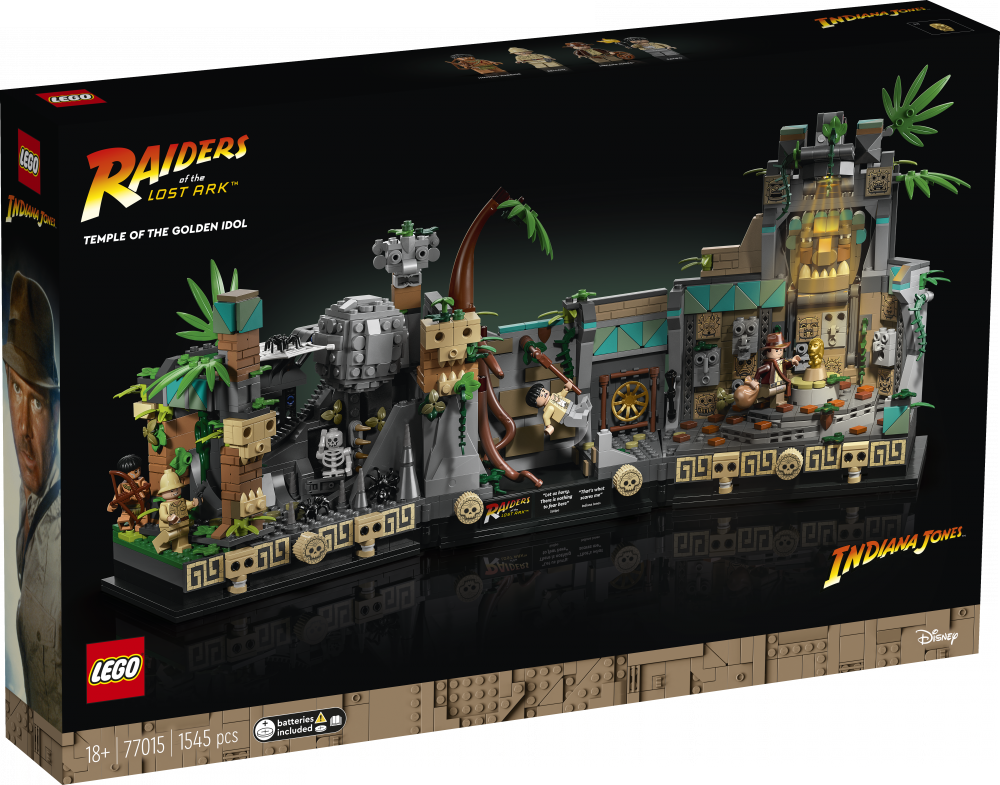 Lego 77015 - Le temple de l?idole en or - Indiana Jones