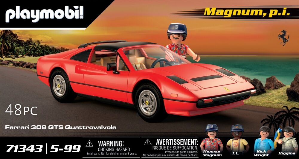 Playmobil - Ferrari 308gt - 71343 - Playmobil® Magnum,P.i