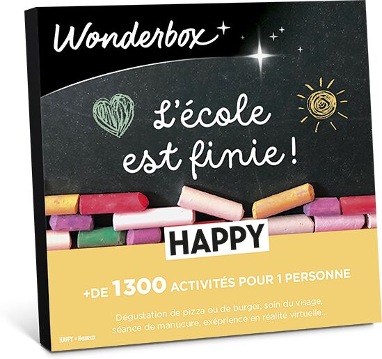 Coffret Cadeau - Happy L'École Est Finie