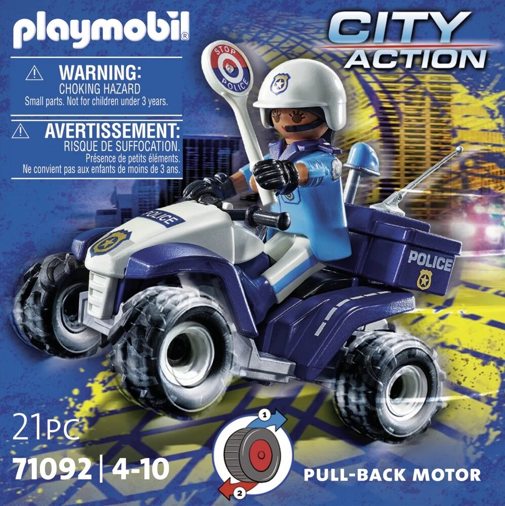 - Policier et quad  - 71092 - Playmobil® City Action