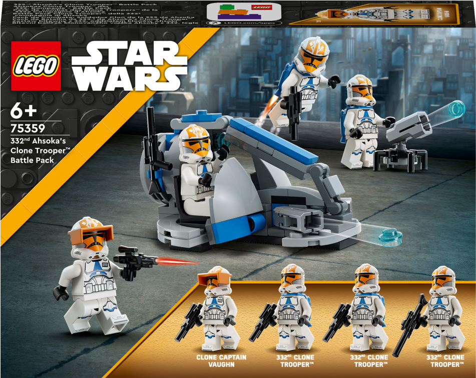 75359 - Pack de combat des Clone Troopers? de la 332e Compagnie d?Ahsoka - LEGO® Star Wars?