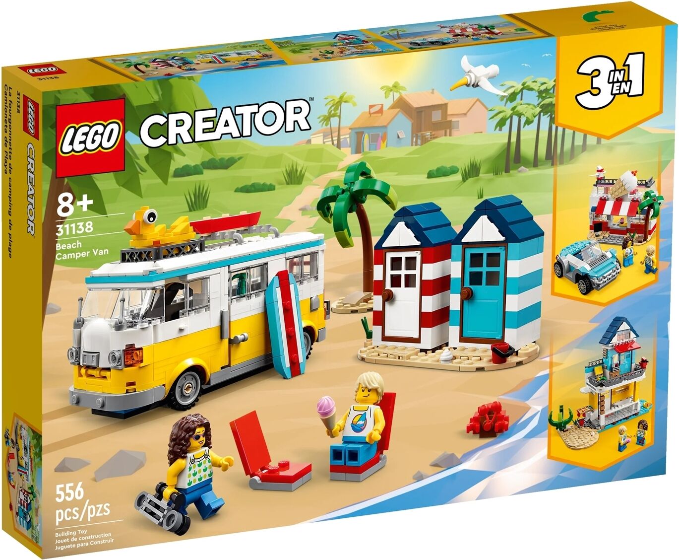 Creator 3 en 1 Camping-car à la plage