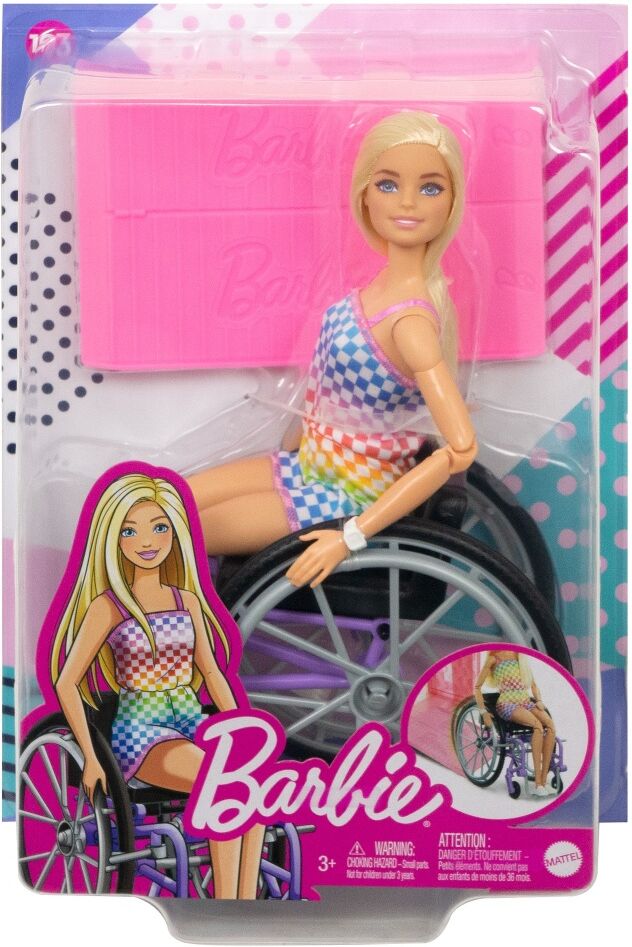 Barbie® - Poupée avec fauteuil roulant - Barbie® Fashionistas