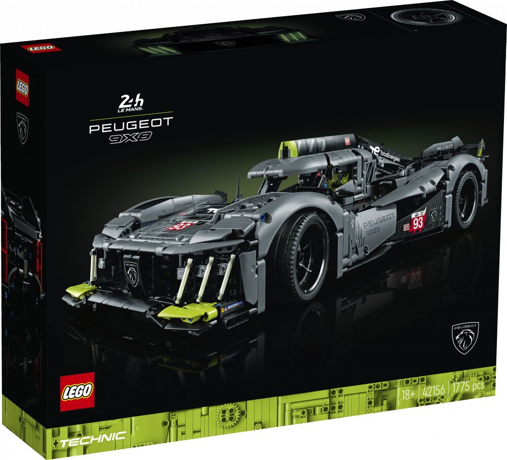 42156 - PEUGEOT 9X8 24H Le Mans Hybrid Hypercar - LEGO® Technic